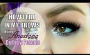 Anastasia Dipbrow Pomade TUTORIAL How I Fill In My Brows Part 2