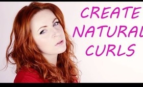Naturally curly hair tutorial