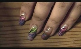 Spring Twist Nail Tutorial