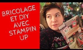 Bricolage DIY des fêtes avec Stampin Up