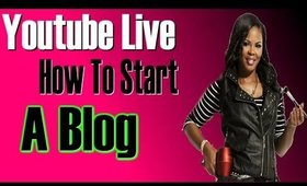 🔴LIVE🔴 How To Start A Blog Step By Step & Make Money