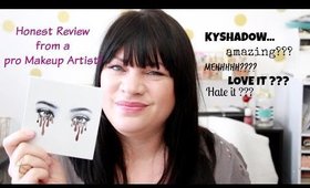 KYLIE COSMETICS THE BURGUNDY PALETTE REVIEW | KYSHADOW REVIEW!!