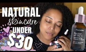 EASIEST SKINCARE ROUTINE I'VE EVER DONE! ft FLEUR & BEE SKINCARE UNDER $30 THAT WORKS! || MelissaQ