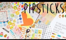 Pipsticks Monthly Sticker Subscription Review