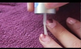 Rose Gold TRIANGLE NAILS (Manicure Monday)