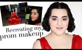 Recreating My Prom Makeup | Soft Glam Makeup