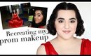 Recreating My Prom Makeup | Soft Glam Makeup