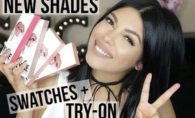 NEW KYLIE JENNER KYLIE COSMETICS LIPKIT SHADES | SWATCHES, REVIEW, AND TRY ON | SCCASTANEDA