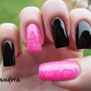 Pink & black
