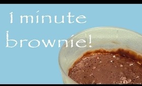 How to make a brownie in a minute!
