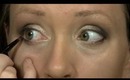Gold and Black Smokey Eye Using NYX Pigments and shadow