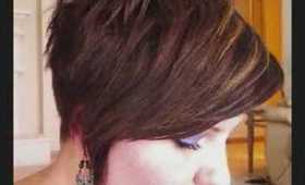 Pixie Haircut with Buzzed Nape