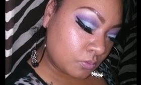 Collaboration makeup look w/Simplee Jessica R. L.A. Colors trio Water lily