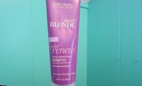 Review - John Frieda Sheer Blonde Color Renew