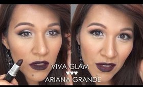 Glamour Makeup * MAC Viva Glam Ariana Grande * Collab