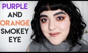 Purple and Orange Smokey Eye | Laura Neuzeth