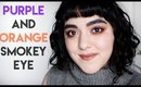 Purple and Orange Smokey Eye | Laura Neuzeth