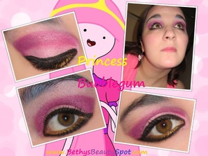 http://www.bethysbeautyspot.com/Princess-Bubblegum-Inspired-Eye-Look---Adventure-Time-24632114