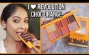 I Heart Revolution Choc Orange Mini Eyeshadow Palette | Review - Swatches - Demo | Stacey Castanha