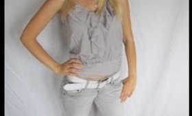 Outfit of the Day - Gray top and jeans