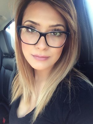 Simple look for glasses