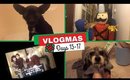 Christmas Movies, Decor, & Wet Dogs | VLOGMAS DAYs 15-17