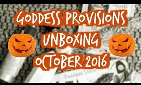 Yummy Chocolate Mask! | Goddess Provisions Unboxing | October 2016