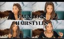 HOW I STYLE MY FAUX LOCS