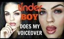 TINDER BOY Does My Voice Over!!! | Using the Too Faced PB & J Palette