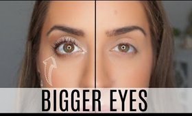 HOW TO MAKE YOUR EYES BIGGER