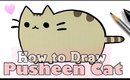 How to Draw PUSHEEN CAT • Collab. with FimoKawaiiEmotions
