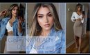 GRWM Date Night 2019 | Outfit Makeup & Hair Transformation (Before & After!)