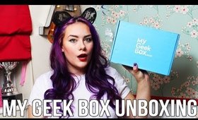 MY GEEK BOX UNBOXING | HeyAmyJane