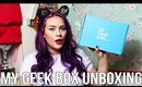MY GEEK BOX UNBOXING | HeyAmyJane