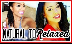 Natural to Relaxed Hair & Why I Did It