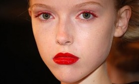 Katie Gallagher NYFW S/S 2012 Makeup Recreation