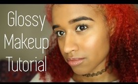 How to Get Editorial Long-Wear Glossy Makeup | OffbeatLook