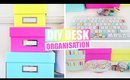 Back To School - Desk Organisation & DIY School Supplies
