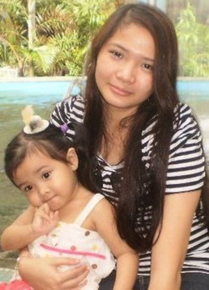 Me and my cute niece. :-)