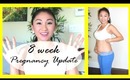 8 Week Pregnancy Vlog: Symptoms, TMI, Hairy, Horror Story