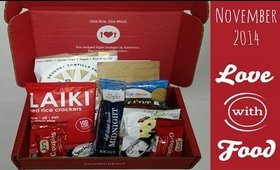 November Love With Food Subscription Box