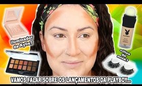 MAQUIAGEM TESTANDO PRODUTOS DA PLAYBOY QUE NUNCA USEI! | DUDA FERNANDES