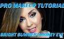 PRO MAKEUP TIPS- HOW TO GET THE PERFECT SUMMER SMOKEY EYE USING BRIGHT COLORS- karma33
