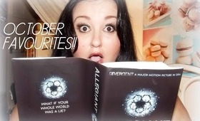 October Favourite's + Divergent & Allegiant Chatter! | TheVintageSelection