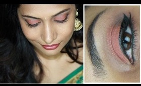 Getting Ready With Me! For Janmashtami/Indian Desi Party : Glam Modern Indian Makeup