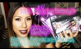 Giving Back - $200 Makeup Bag Giveaway!