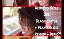 New Eco Styler Black Castor & Flaxseed Oil GEL| Twist out + Review