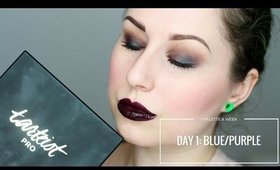 TARTE TARTEIST PRO - DAY 1: BLUE/PURPLE  | 1 PALETTE FOR A WEEK