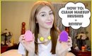 How To: Clean Makeup Brushes + Brush Egg Review