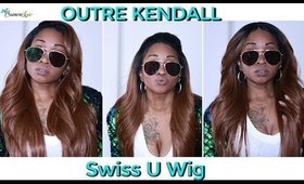 HONEST Outre Swiss U Vixen Double U Part Lace Front Wig Kendall REVIEW &b STYLES 🕊🔥